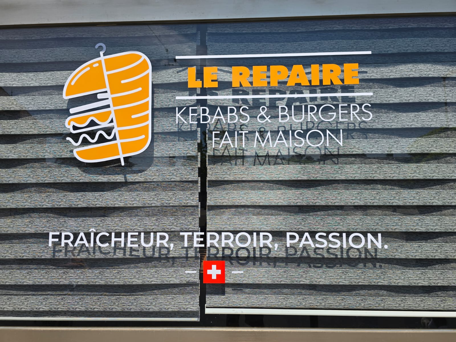 Habillage de vitrine